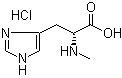 结构式 CAS# 200927-06-6, N-甲基-D-组氨酸单盐酸盐