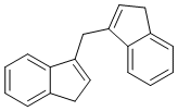 Bis-(3-indenyl)methane molecular structure (CAS 201297-79-2)