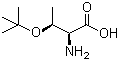structure of CAS# 201353-89-1, O-tert-Butyl-L-allothreonine;H-allo-Thr(tBu)-OH