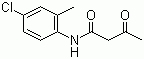 structure of CAS# 20139-55-3, 4'-Chloro-2'-methylacetoacetanilide;N-(4-Chloro-2-methyl-phenyl)-3-oxo-butanamide