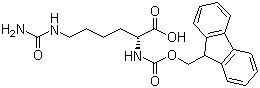 Fmoc-D-Homocitrulline molecular structure (CAS 201485-38-3)