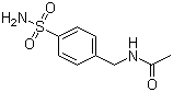 N-[4-(Aminosulfonyl)benzyl]acetamide molecular structure (CAS 2015-14-7)