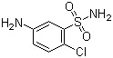 4-氯苯胺-3-磺酰胺分子结构 (CAS 2015-19-2)