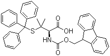 structure of CAS# 201531-88-6, Fmoc-S-Trityl-L-penicillamine;Fmoc-Pen(Trt)-OH; Fmoc-beta,beta-Dimethyl-Cys(Trt)-OH