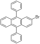 结构式 CAS# 201731-79-5, 2-溴-9,10-二苯基蒽