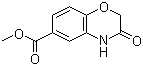 structure of CAS# 202195-67-3, Methyl 3-oxo-3,4-dihydro-2H-1,4-benzoxazine-6-carboxylate