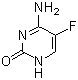 Fluorocytosine molecular structure (CAS 2022-85-7)