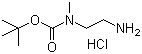 structure of CAS# 202207-78-1, N-Boc-N-methylethylenediamine hydrochloride