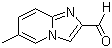 6-Methylimidazo[1,2-a]pyridine-2-carbaldehyde molecular structure (CAS 202348-55-8)