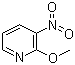 2-Methoxy-3-nitropyridine molecular structure (CAS 20265-35-4)