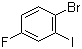structure of CAS# 202865-72-3, 1-Bromo-4-fluoro-2-iodobenzene;2-Iodo-4-fluorobromobenzene