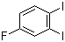 结构式 CAS# 203059-85-2, 1,2-二碘-4-氟苯
