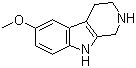 structure of CAS# 20315-68-8, 6-Methoxy-1,2,3,4-tetrahydro-9H-pyrido[3,4-b]indole;6-Methoxy-2,3,4,9-tetrahydro-1H-beta-carboline