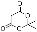 结构式 CAS# 2033-24-1, 丙二酸环(亚)异丙酯; 2,2-二甲基-1,3-二氧六环-4,6-二酮; 2,2-二甲基-1,3-二噁唑烷-4,6-二酮