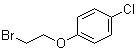 structure of CAS# 2033-76-3, 1-(2-Bromoethoxy)-4-chlorobenzene;4-(2-Bromoethoxy)-1-chlorobenzene; 4-Chlorophenoxyethyl bromide; NSC 404198; [4-Chlorophenyl][2-bromoethyl]ether; beta-Bromo-p-chlorophenetole