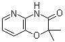 结构式 CAS# 20348-21-4, 2,2-二甲基-4H-吡啶并[3,2-b][1,4]恶嗪-3-酮