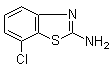 7-Chloro-2-benzothiazolamine molecular structure (CAS 20358-01-4)