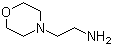 结构式 CAS# 2038-03-1, N-(2-氨基乙基)吗啉; N-氨乙基吗啉