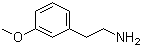 3-Methoxyphenethylamine molecular structure (CAS 2039-67-0)