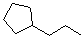 丙基环戊烷分子结构 (CAS 2040-96-2)