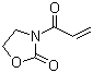 3-丙烯酰基-2-噁唑烷酮分子结构 (CAS 2043-21-2)