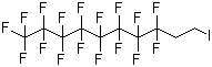 1,1,1,2,2,3,3,4,4,5,5,6,6,7,7,8,8-Heptadecafluoro-10-iododecane molecular structure (CAS 2043-53-0)