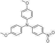 4-Nitro-N,N-di(4-methoxyphenyl)benzenamine molecular structure (CAS 20440-91-9)