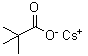 结构式 CAS# 20442-70-0, 特戊酸铯