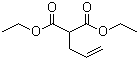 structure of CAS# 2049-80-1, Diethyl allylmalonate ;2-Propenylpropanedioic acid diethyl ester