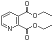 Diethyl pyridine-2,3-dicarboxylate molecular structure (CAS 2050-22-8)