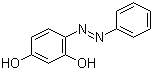 结构式 CAS# 2051-85-6, 溶剂橙 1; 苏丹橙 G; 油溶橙 G; 4-(苯基偶氮)-1,3-苯二醇