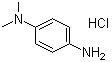 结构式 CAS# 2052-46-2, N,N-二甲基-1,4-苯二胺盐酸盐