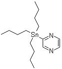 2-(Tributylstannyl)-pyrazine molecular structure (CAS 205371-27-3)