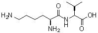 结构式 CAS# 20556-11-0, L-赖氨酰-L-缬氨酸