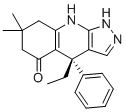structure of CAS# 2056261-41-5, BRD0705;(4S)-4-ethyl-7,7-dimethyl-4-phenyl-1,6,8,9-tetrahydropyrazolo[3,4-b]quinolin-5-one