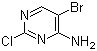 structure of CAS# 205672-25-9, 4-Amino-5-bromo-2-chloropyrimidine;5-Bromo-2-chloropyrimidin-4-amine