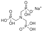 氨基三甲叉膦酸钠分子结构 (CAS 20592-85-2)