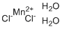 Manganese(II) chloride dihydrate molecular structure (CAS 20603-88-7)