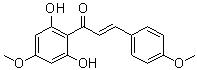 2',6'-二羟基-4',4-二甲氧基查耳酮分子结构 (CAS 20621-49-2)