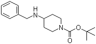 tert-Butyl 4-(benzylamino)piperidine-1-carboxylate molecular structure (CAS 206273-87-2)
