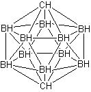 structure of CAS# 20644-12-6, 1,12-Dicarba-closo-dodecaborane(12);p-Carborane; p-Carborane (C2B10H12); p-Carborane(12); p-Dicarbadodecaborane(12)