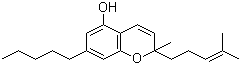 大麻色原烯分子结构 (CAS 20675-51-8)