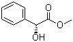 结构式 CAS# 20698-91-3, D-扁桃酸甲酯; (R)-(-)-扁桃酸甲酯