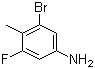 structure of CAS# 207110-35-8, 3-Bromo-5-fluoro-4-methylaniline