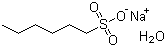 Sodium 1-hexanesulfonate monohydrate molecular structure (CAS 207300-91-2)