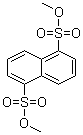 structure of CAS# 20779-13-9, Dimethyl 1,5-naphthalenedisulfonate;1,5-Naphthalenedisulfonic acid 1,5-dimethyl ester