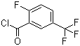 2-Fluoro-5-trifluoromethylbenzoyl chloride molecular structure (CAS 207981-46-2)