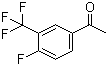 结构式 CAS# 208173-24-4, 4'-氟-3'-(三氟甲基)苯乙酮