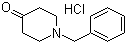 结构式 CAS# 20821-52-7, 1-苄基-4-哌啶酮盐酸盐