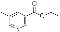 Ethyl 5-methylnicotinate molecular structure (CAS 20826-02-2)